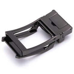 Alternative view of Mens Belts Zinc Alloy Ratchet Automatic Belt Buckles Black