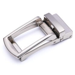 Zinc Alloy Automatic Silver Belt Buckles Men