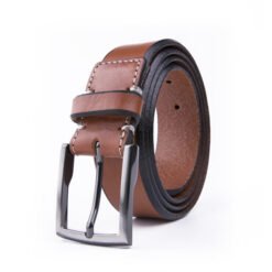 Black Casual Dress Italian Top Grain Leather Belt Mens Deisgner Belt