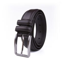 Formal Black Genuine Leather Belt