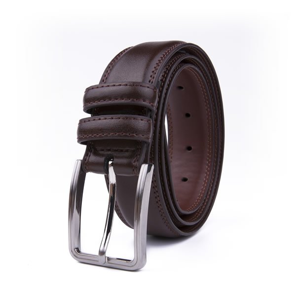 Formal Black Genuine Leather Belt - Image 3