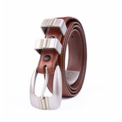 Retro Casual Full Grain Genuine Mens Leather Belt