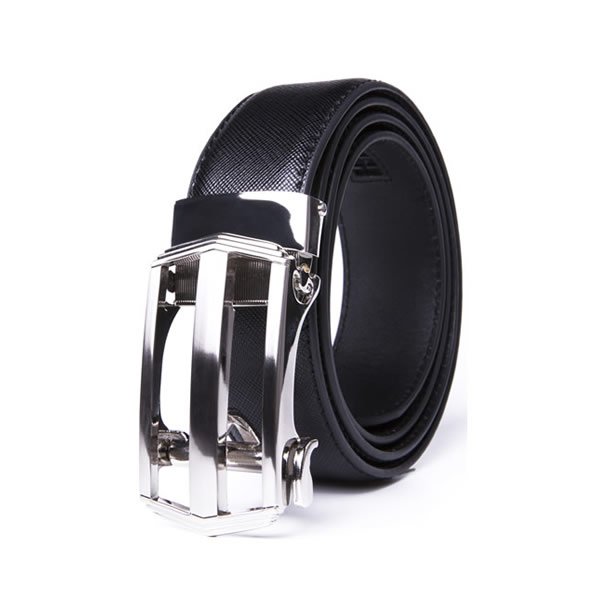 Dress Black Split Leather Belt Mens Designer Belt