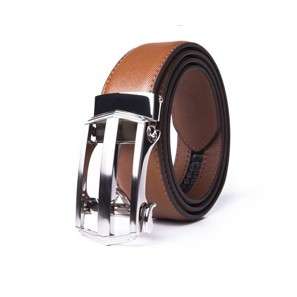 Dress Black Split Leather Belt Mens Designer Belt - Image 3