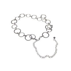 Ladies Cheap Waist Chain Circle Dresses Decoration Woman Chain Belts