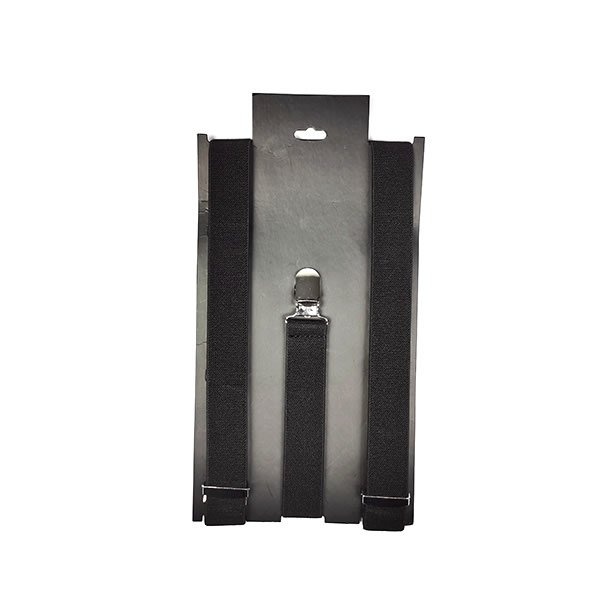 Elastic Y-Shape Braces PU Leather Suspenders with Metal Clip for Men - Image 3