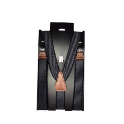Unisex Elastic Y-Shape Braces Adjustable Clip-on Suspenders