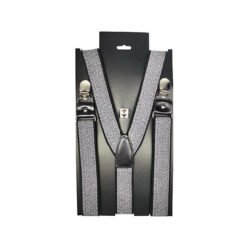 Adjustable Unisex Suspenders with Elastic Straps  for Pants