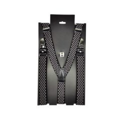 Adjustable Stretch Full Grain Leather Suspender Belt