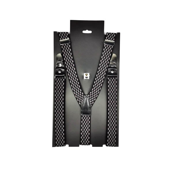 Adjustable Stretch Full Grain Leather Suspender Belt