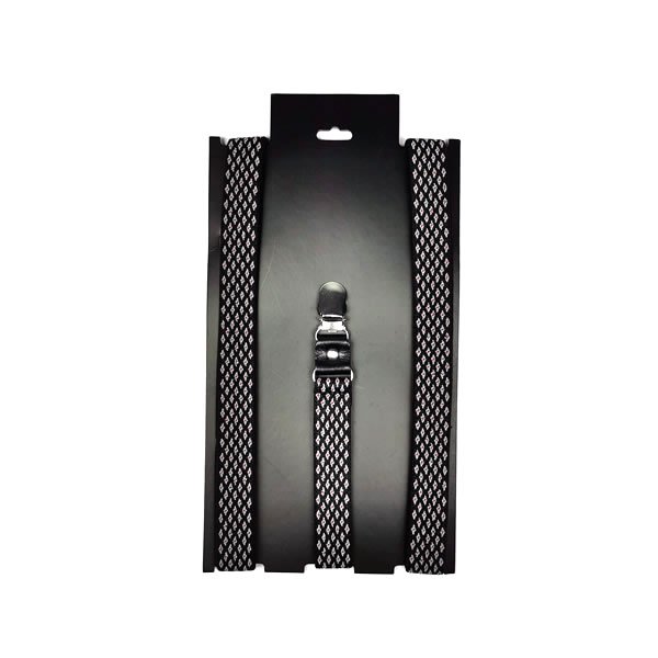 Adjustable Stretch Full Grain Leather Suspender Belt - Image 3